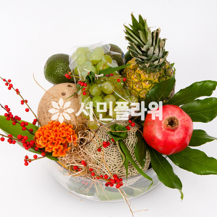 과일꽃바구니 최저가