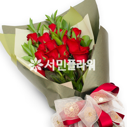 빨간장미꽃다발