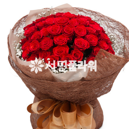 빨강장미꽃다발3