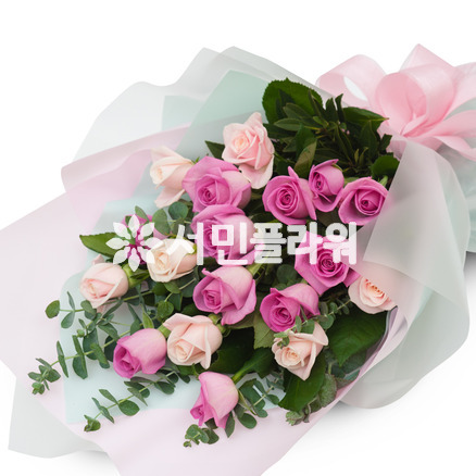 혼합장미꽃다발1