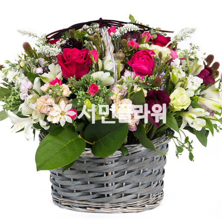 향기로운 꽃바구니