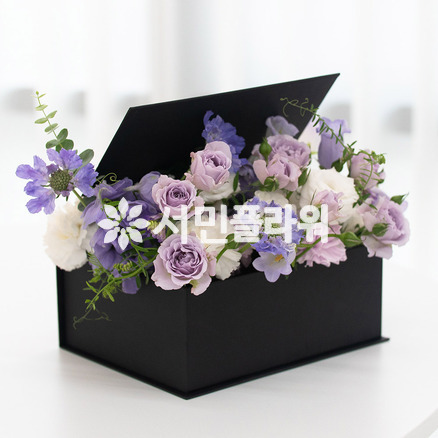 보랏빛향기 꽃박스