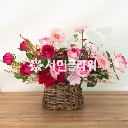 사랑을 향한 꽃바구니