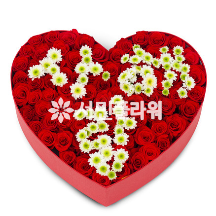 하트사랑 - 100송이