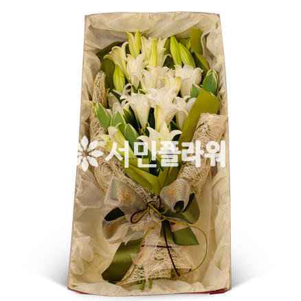백합꽃박스