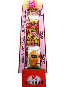 축하쌀화환40KG